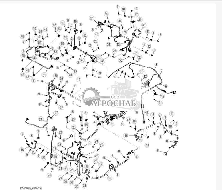Vehicle Main Wiring Harness 